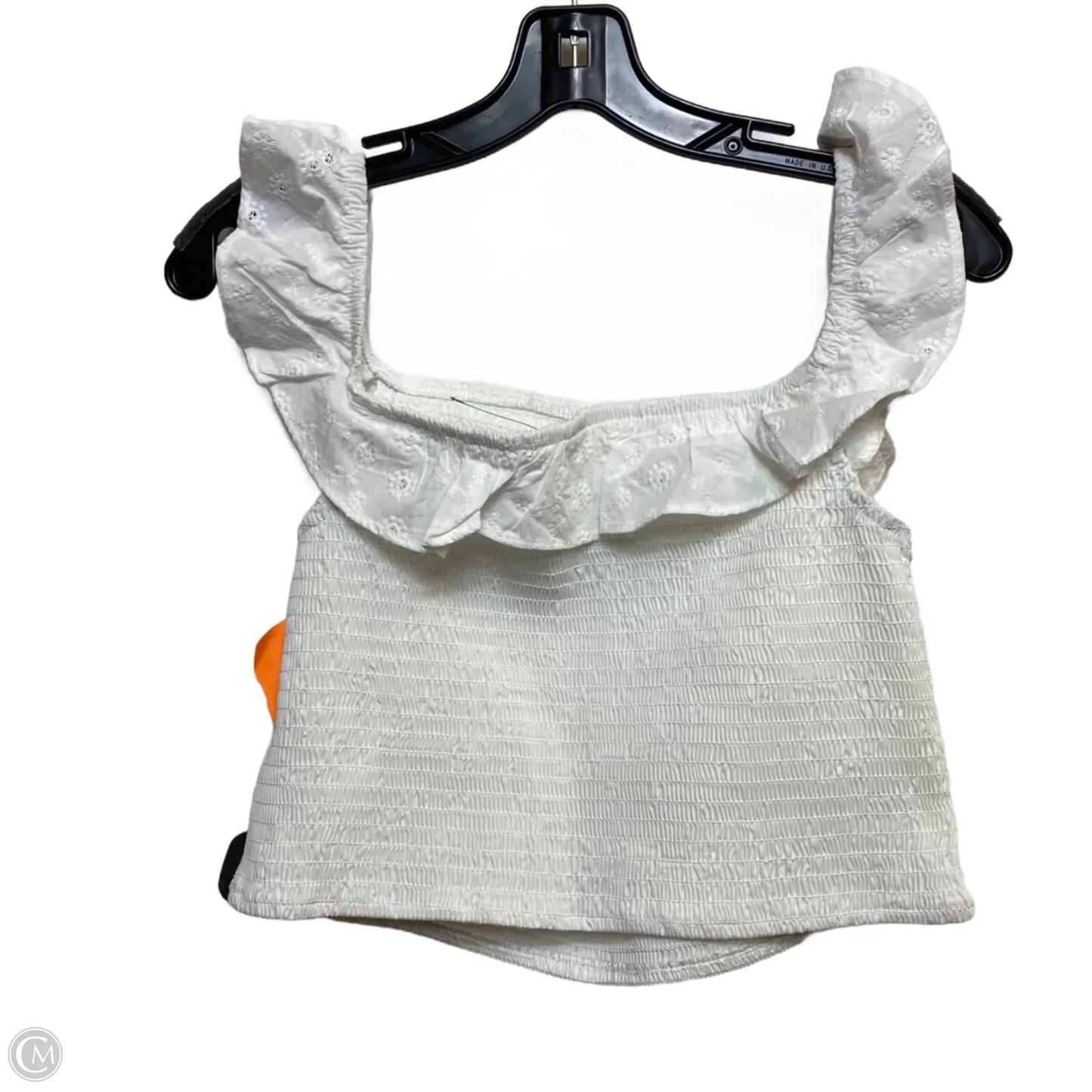Top Sleeveless By Wild Fable In White, Size: L