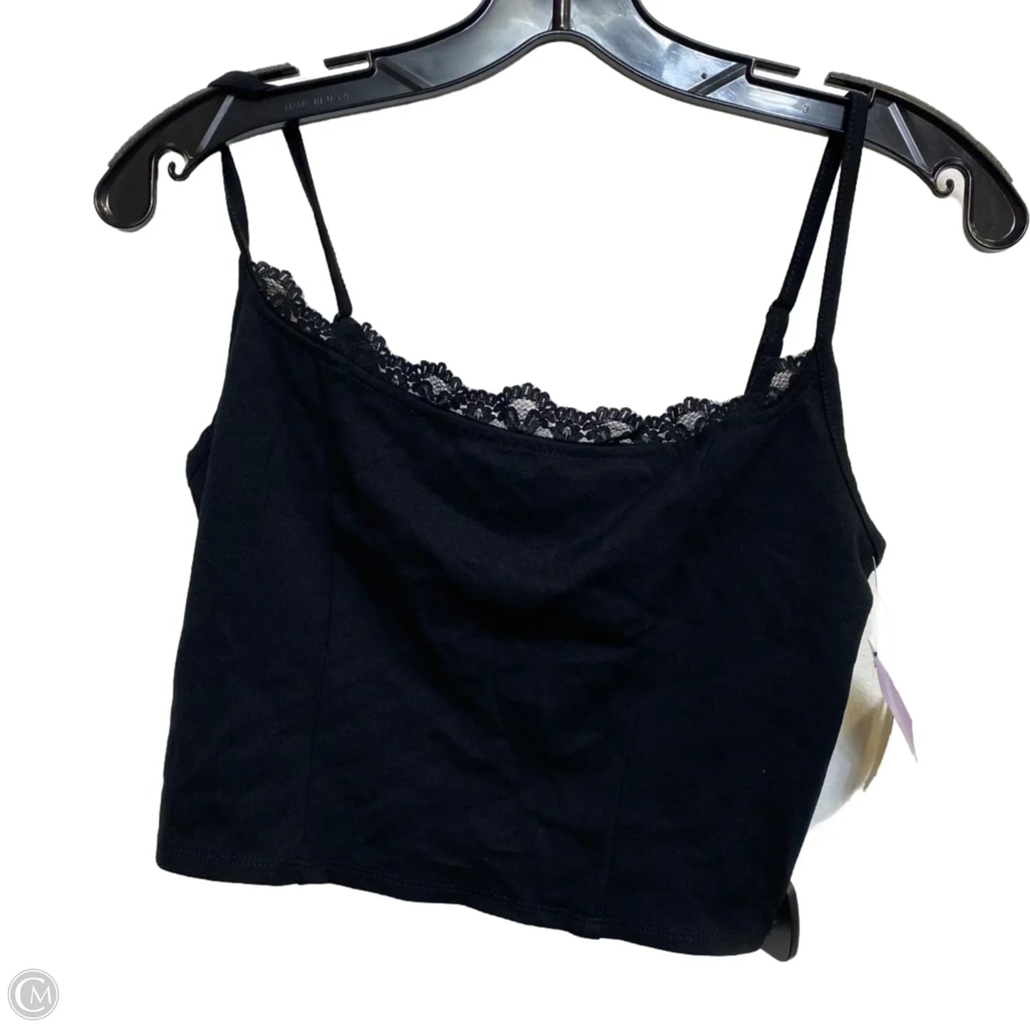 Top Sleeveless Basic By A New Day In Black, Size: S