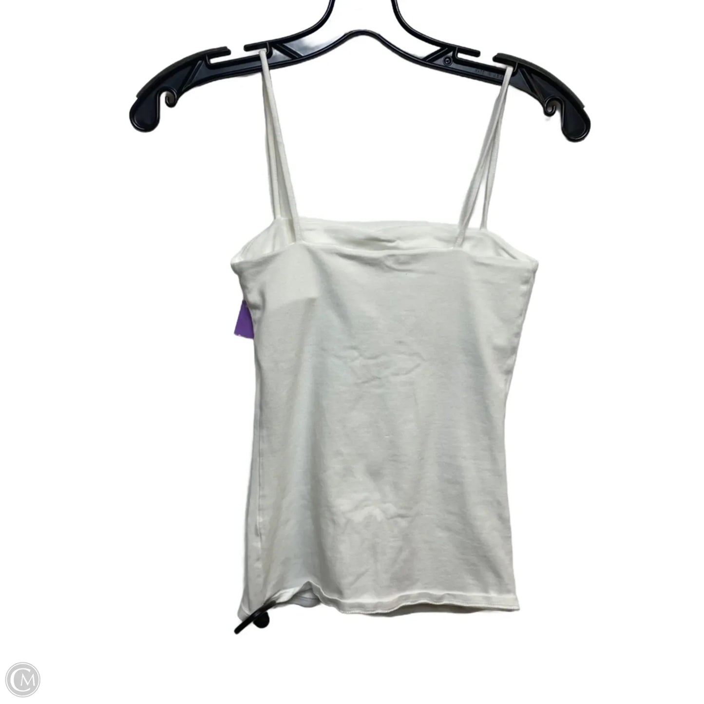 Top Sleeveless Basic By Express In White, Size: Xs