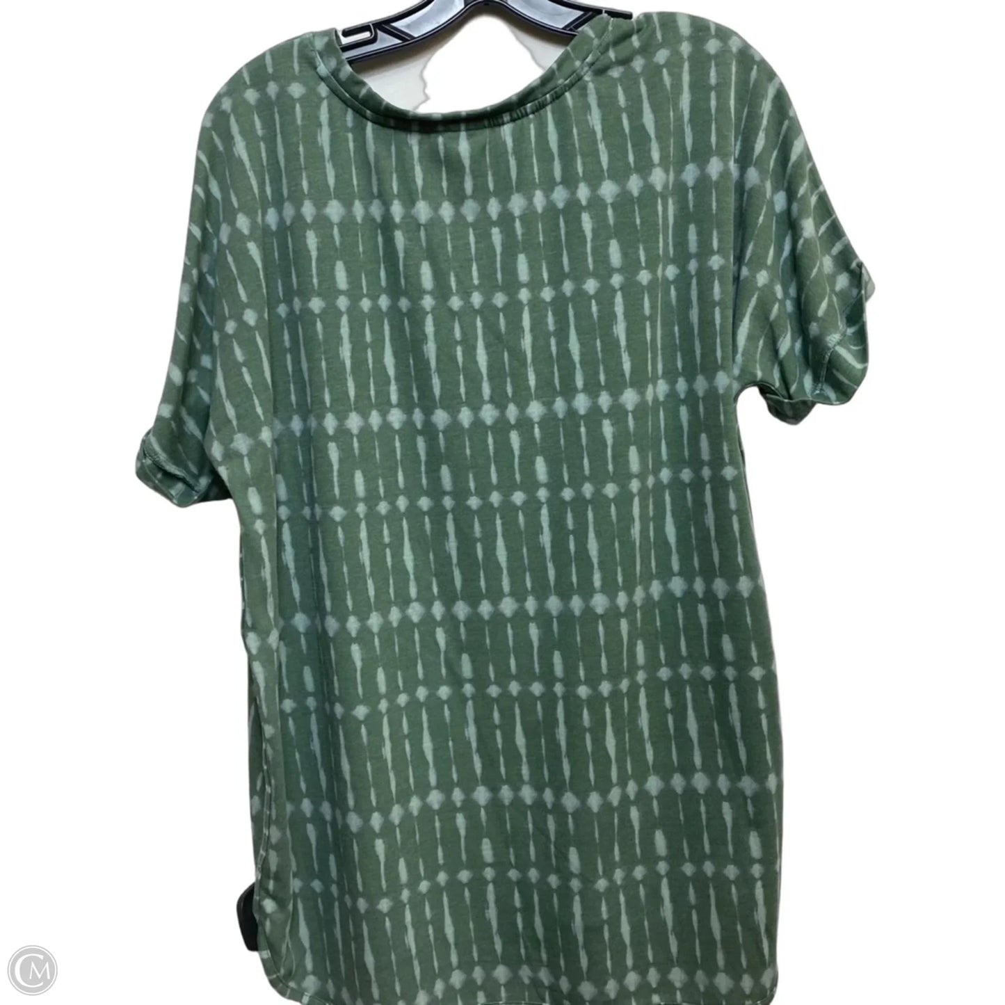Top Short Sleeve By Wonderly In Green, Size: Xl