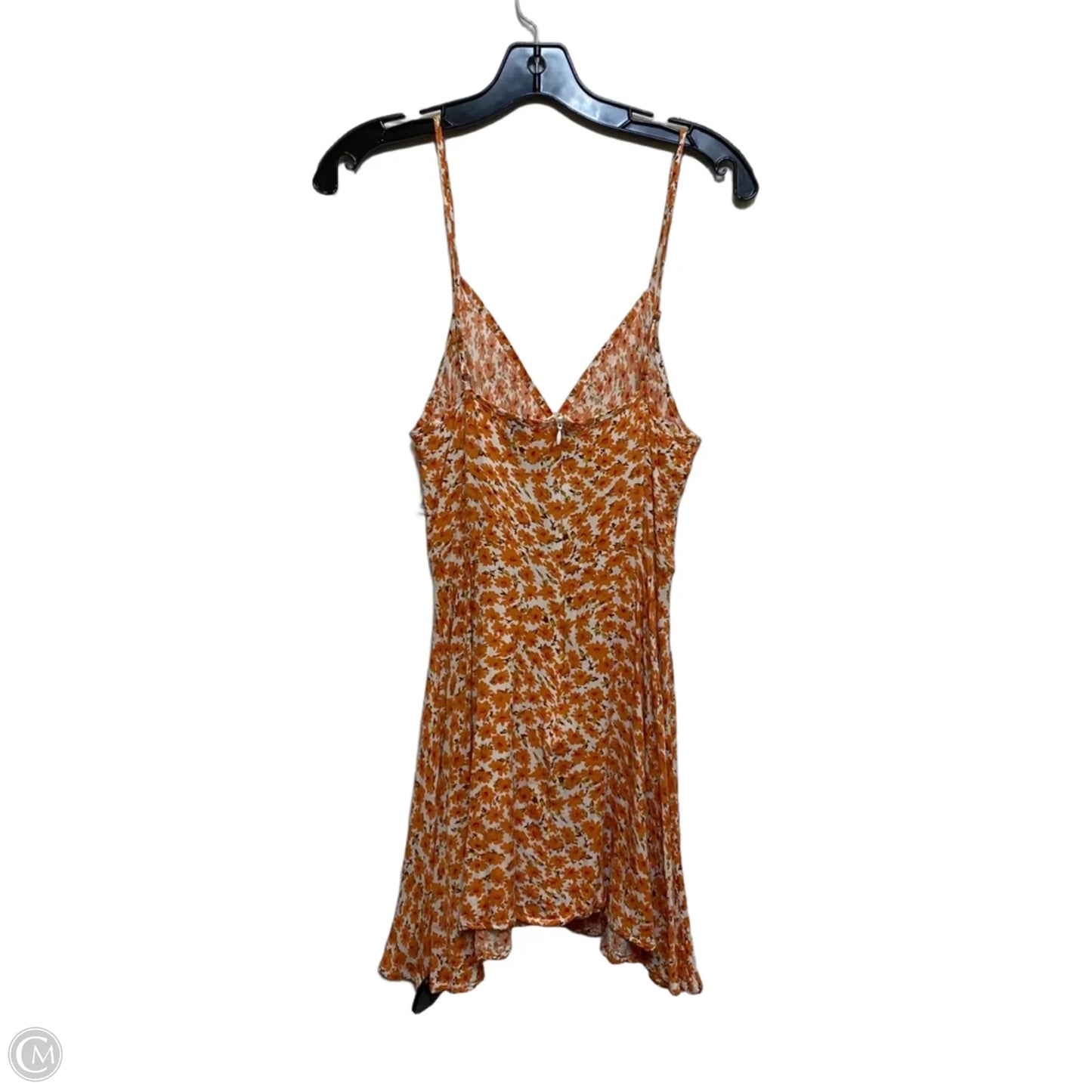 Top Sleeveless By Shein In Orange, Size: S