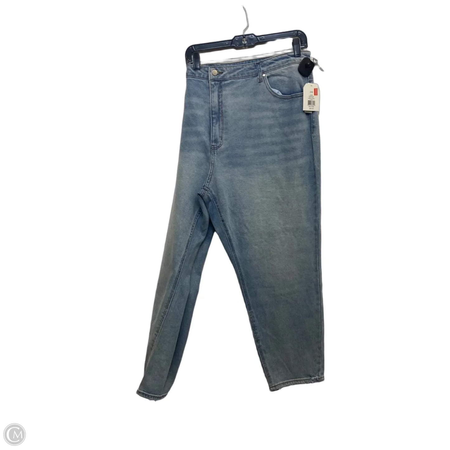 Jeans Straight By Wonderly In Blue Denim, Size: 24