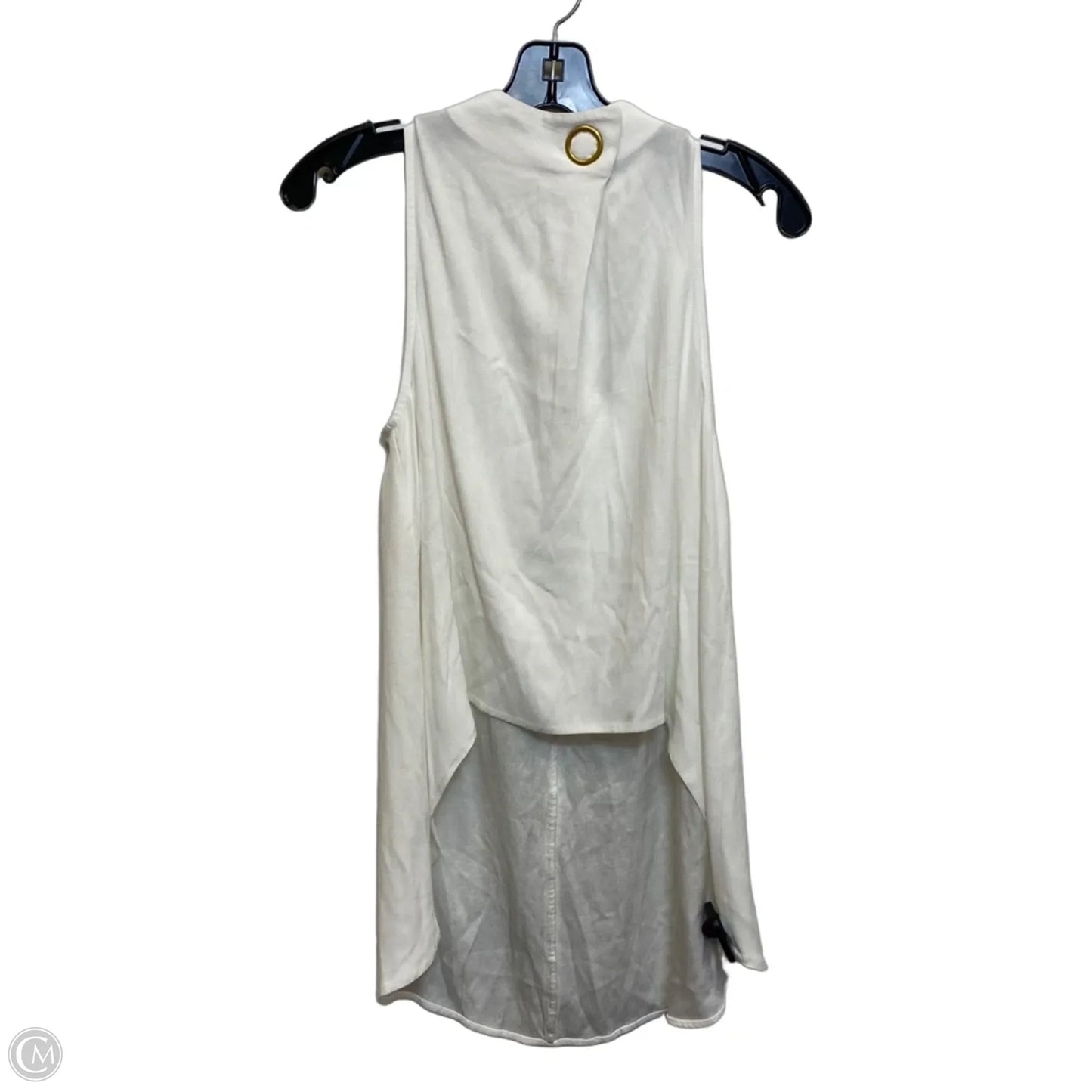 Top Sleeveless By Finders In Cream, Size: Xxs