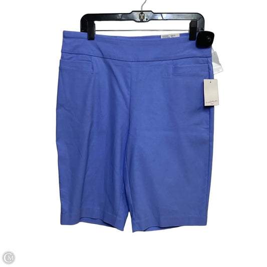 Shorts By Kim Rogers In Blue, Size: 12