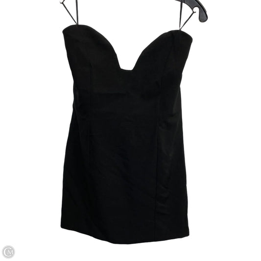 Top Sleeveless By Zara In Black, Size: L