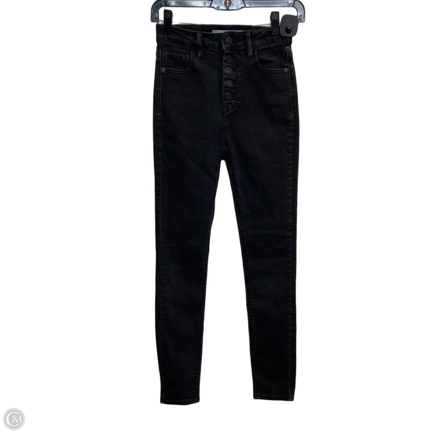 Jeans Skinny By Hidden In Black Denim, Size: 0