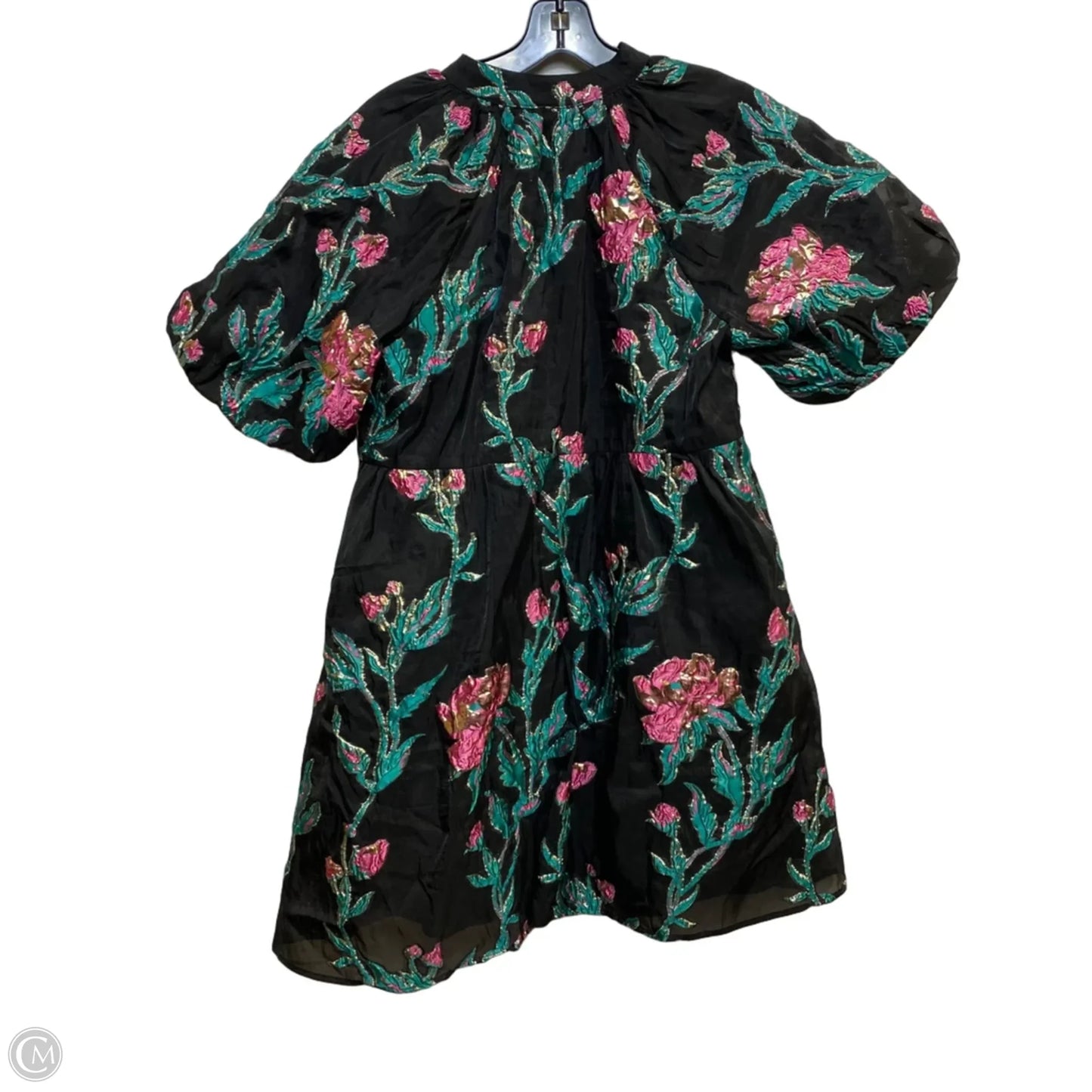 Dress Casual Short By Thml In Black & Pink, Size: S
