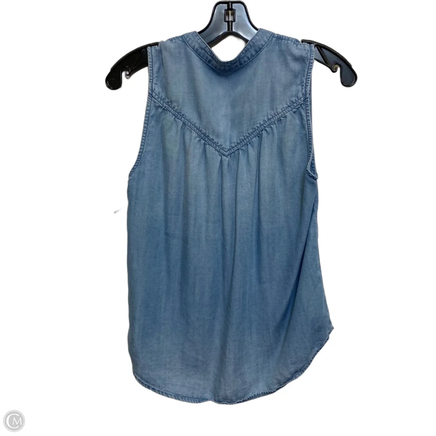 Top Sleeveless By Cloth & Stone In Blue, Size: Xs