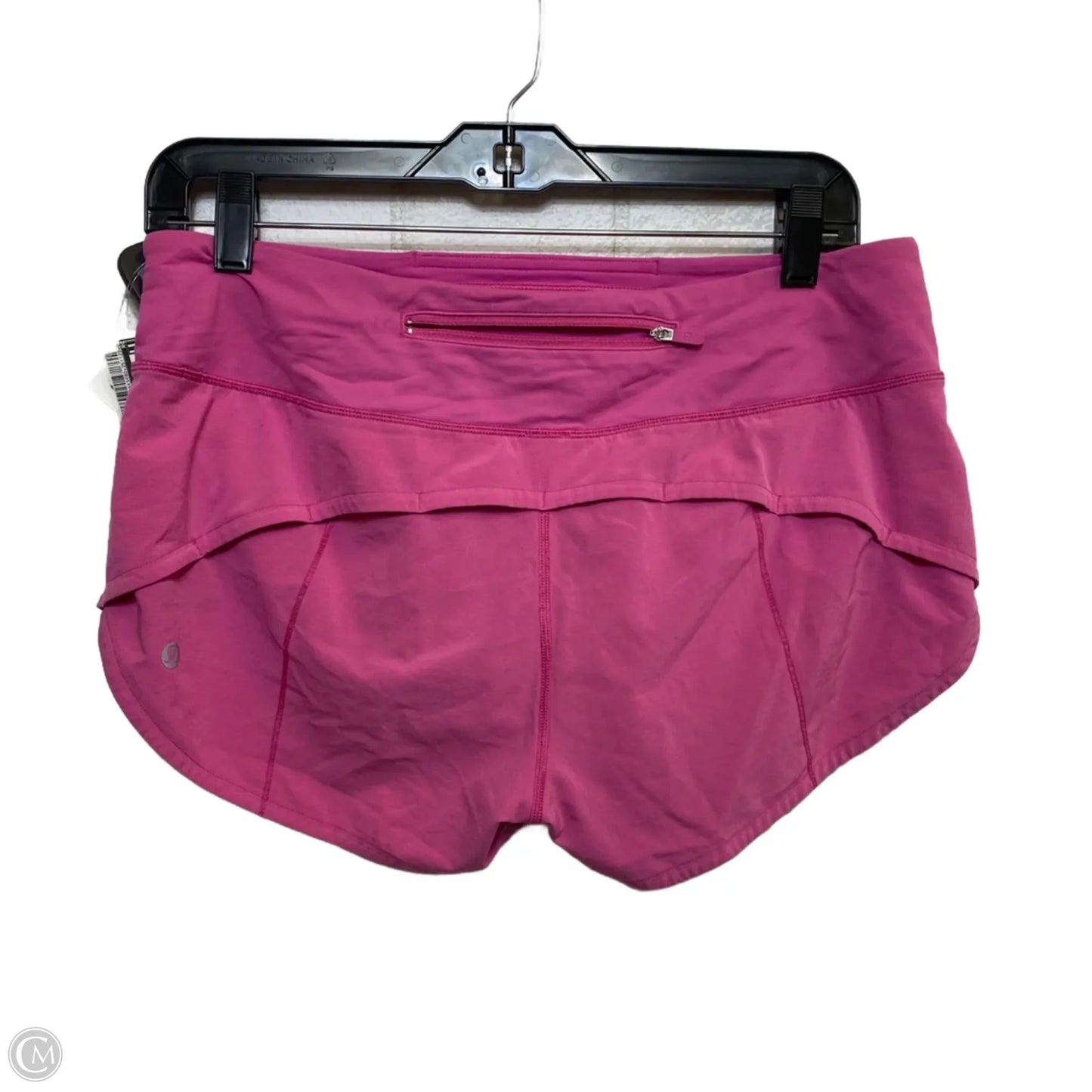 Athletic Shorts Designer By Lululemon In Pink, Size: S