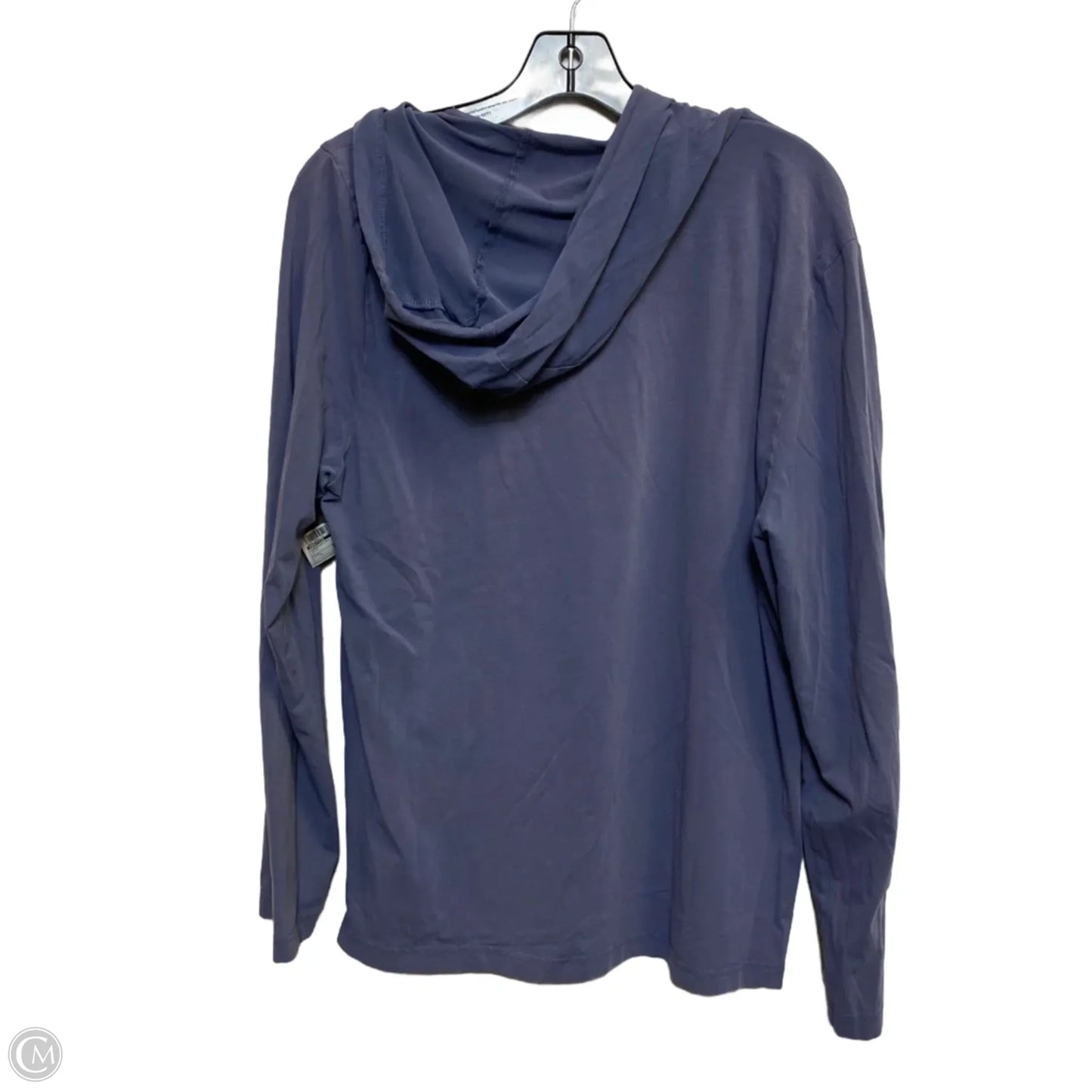 Sweatshirt Hoodie By Nautica In Blue, Size: L