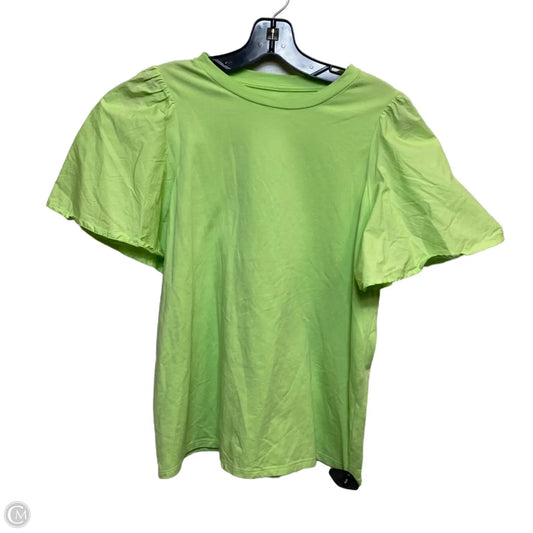 Top Short Sleeve By A New Day In Green, Size: M
