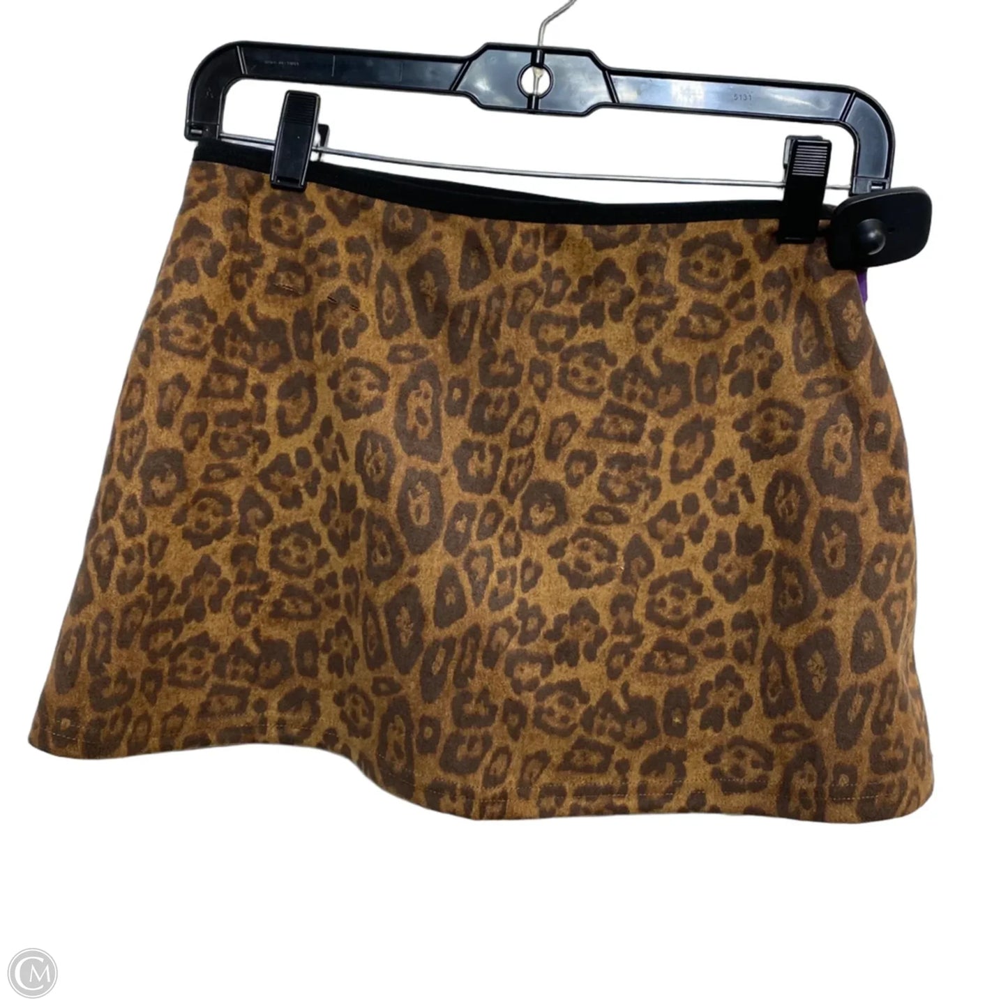 Skort By Chrome Riot In Animal Print, Size: M