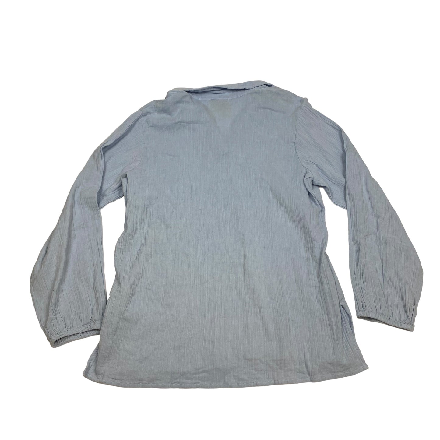 Blue Top Long Sleeve Studio West, Size L