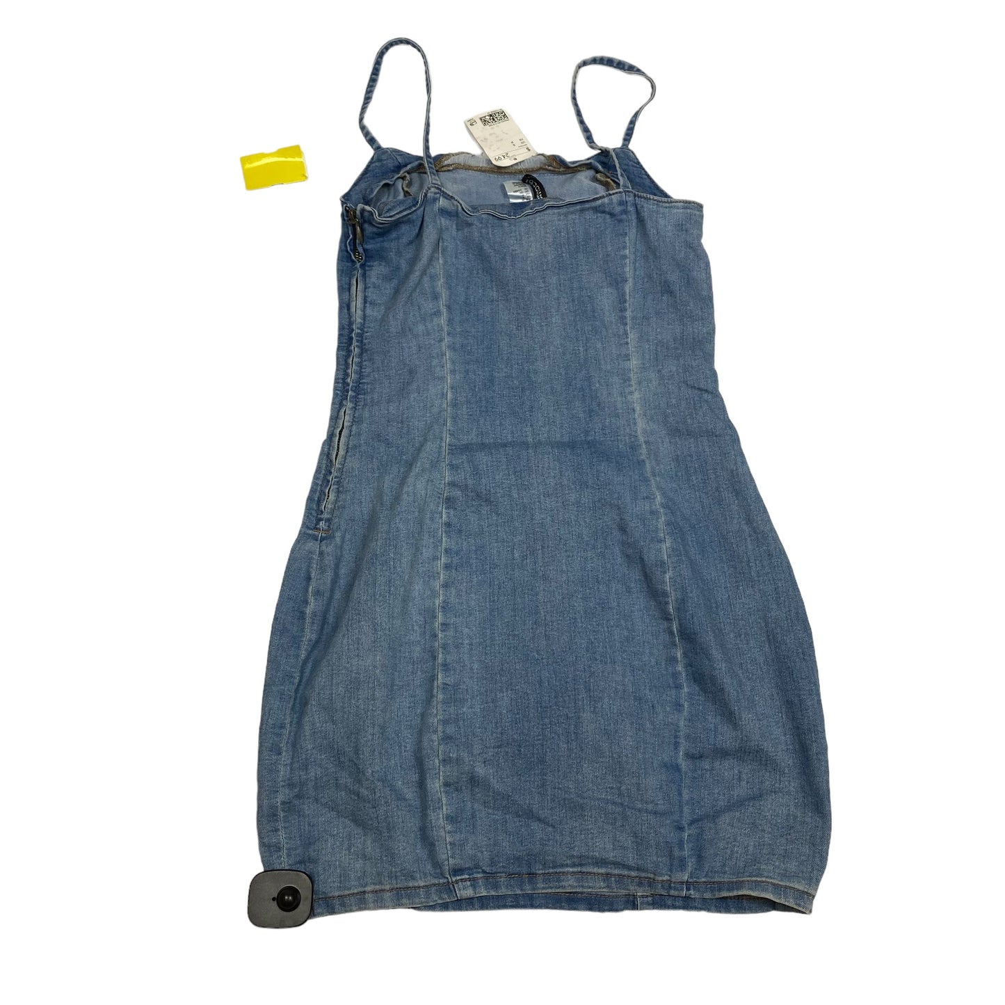 Blue Denim Dress Casual Short Divided, Size S