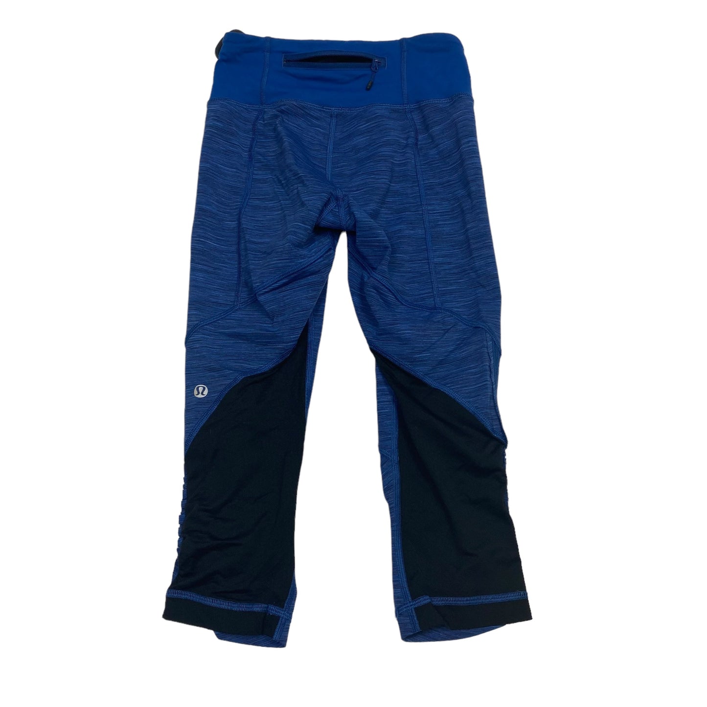 Athletic Capris By Lululemon In Blue, Size: 2