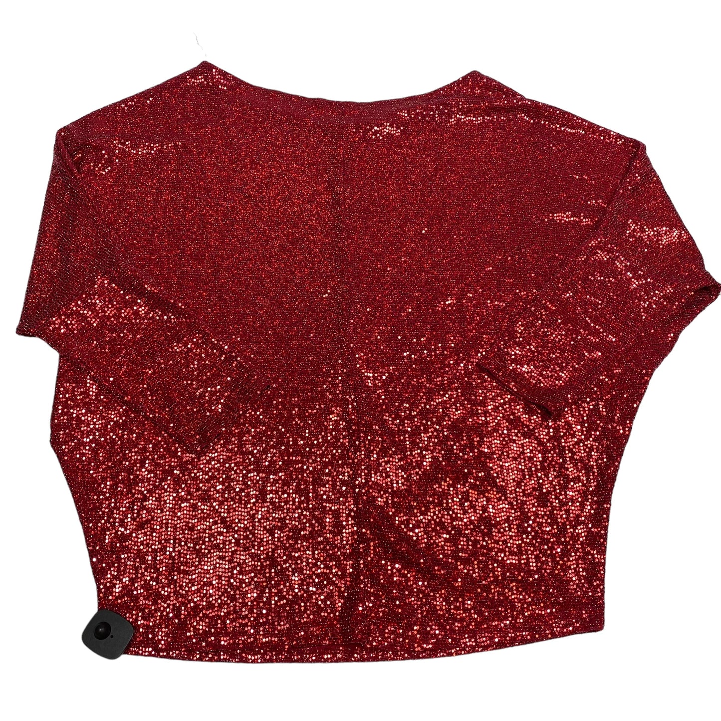 Top 3/4 Sleeve By White Birch In Red, Size: 2x