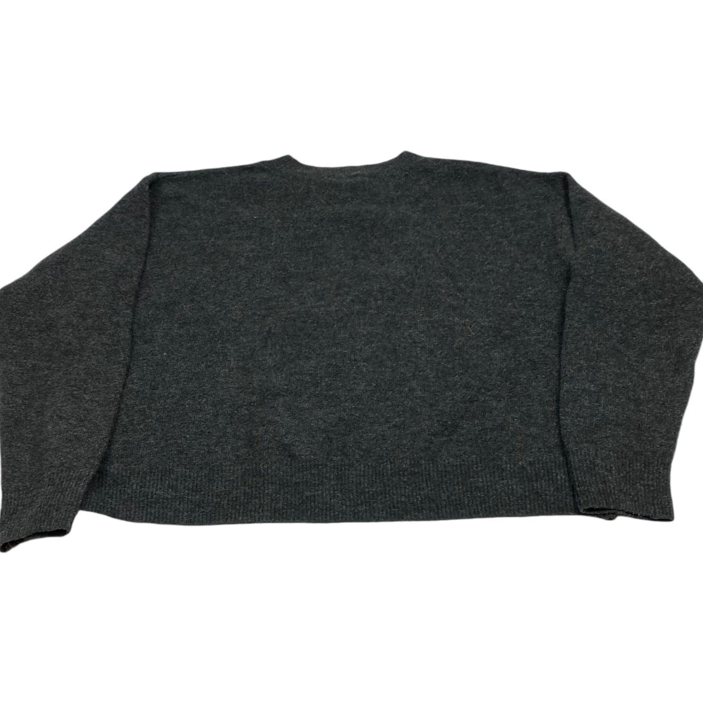 Top Long Sleeve By H&m In Grey, Size: M