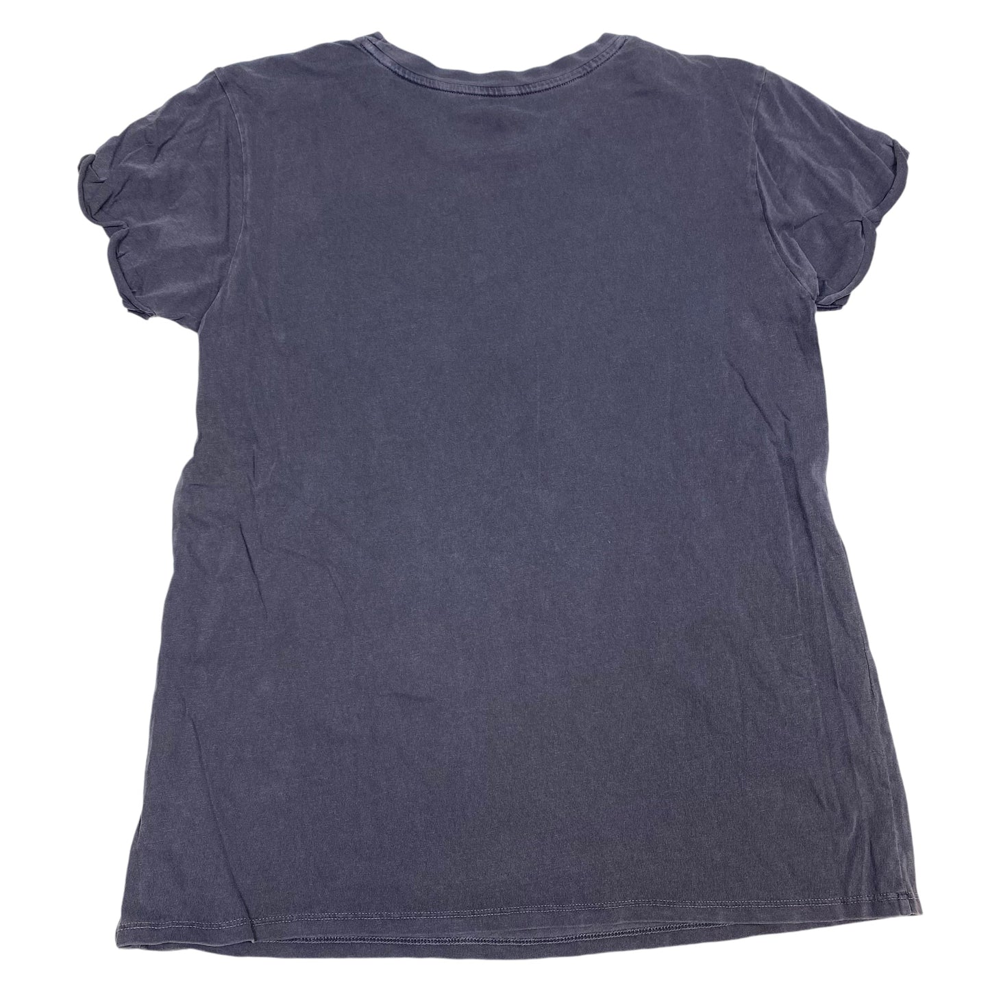 Top Short Sleeve By Lucky Brand In Grey, Size: M