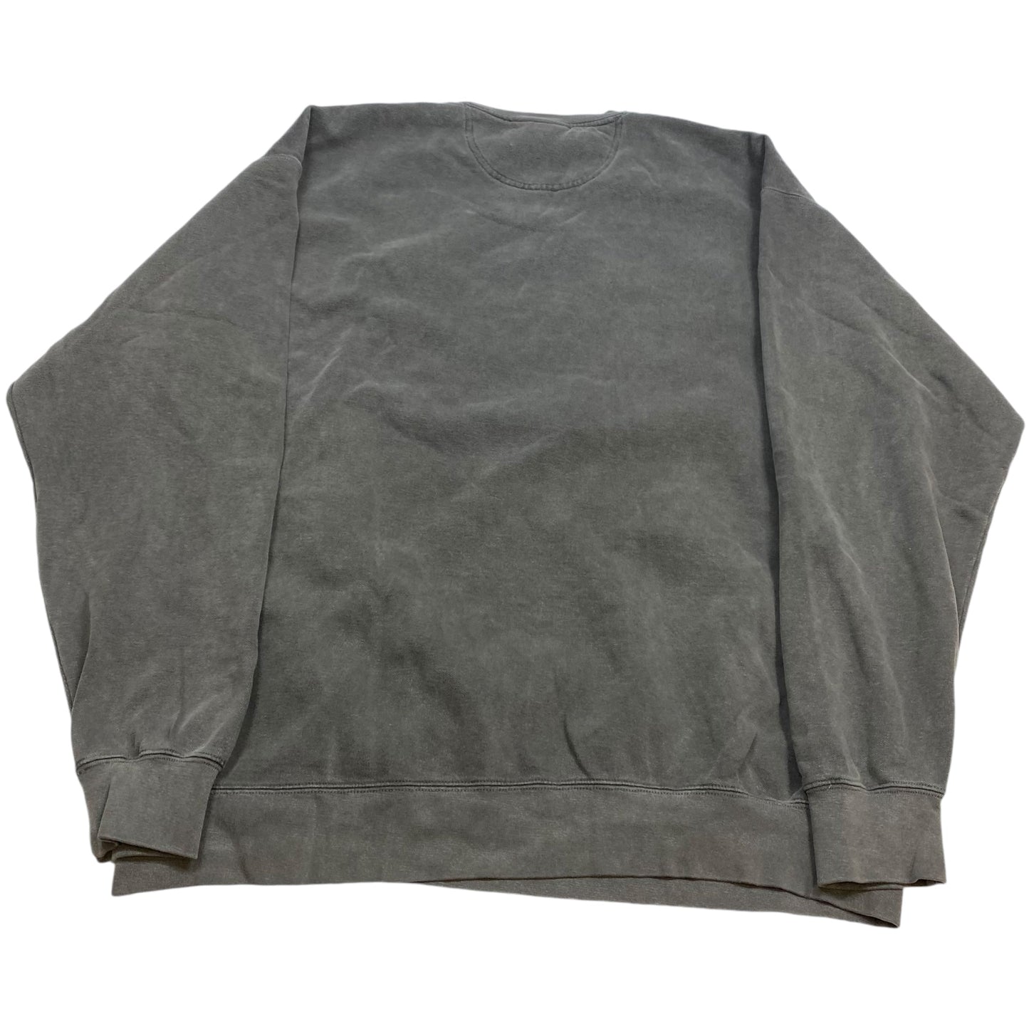 Sweatshirt Crewneck By Comfort Colors In Grey, Size: 2x