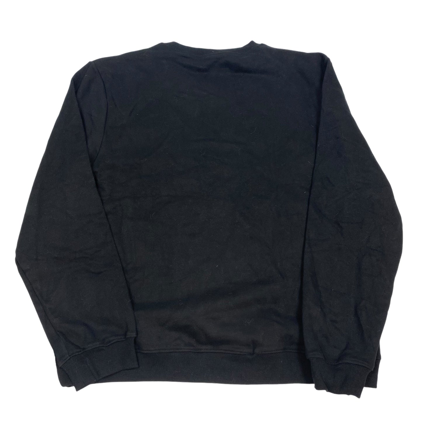 Sweatshirt Crewneck By Nice Shirt Thanks In Black, Size: 4X