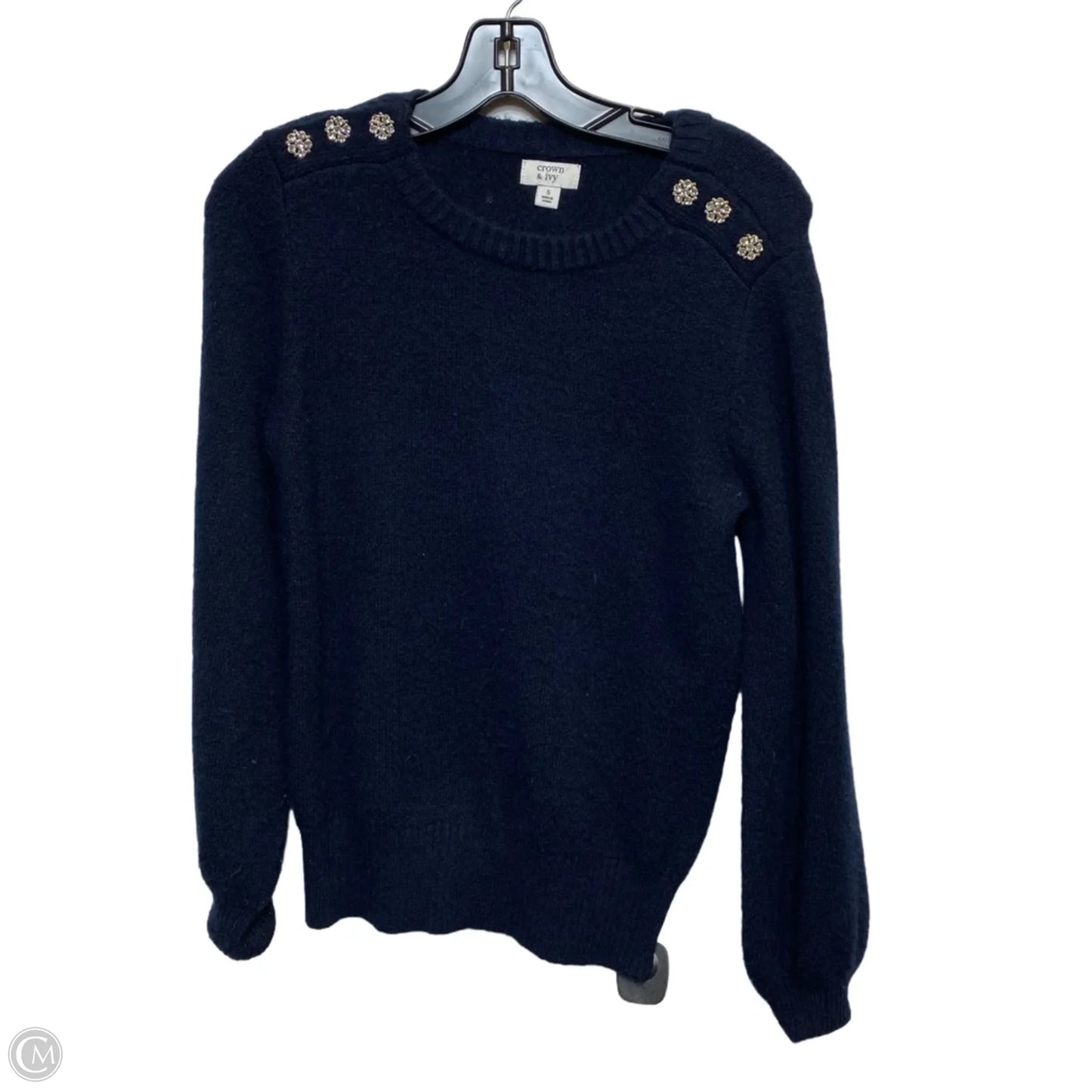 Sweater By Crown And Ivy In Navy, Size: S