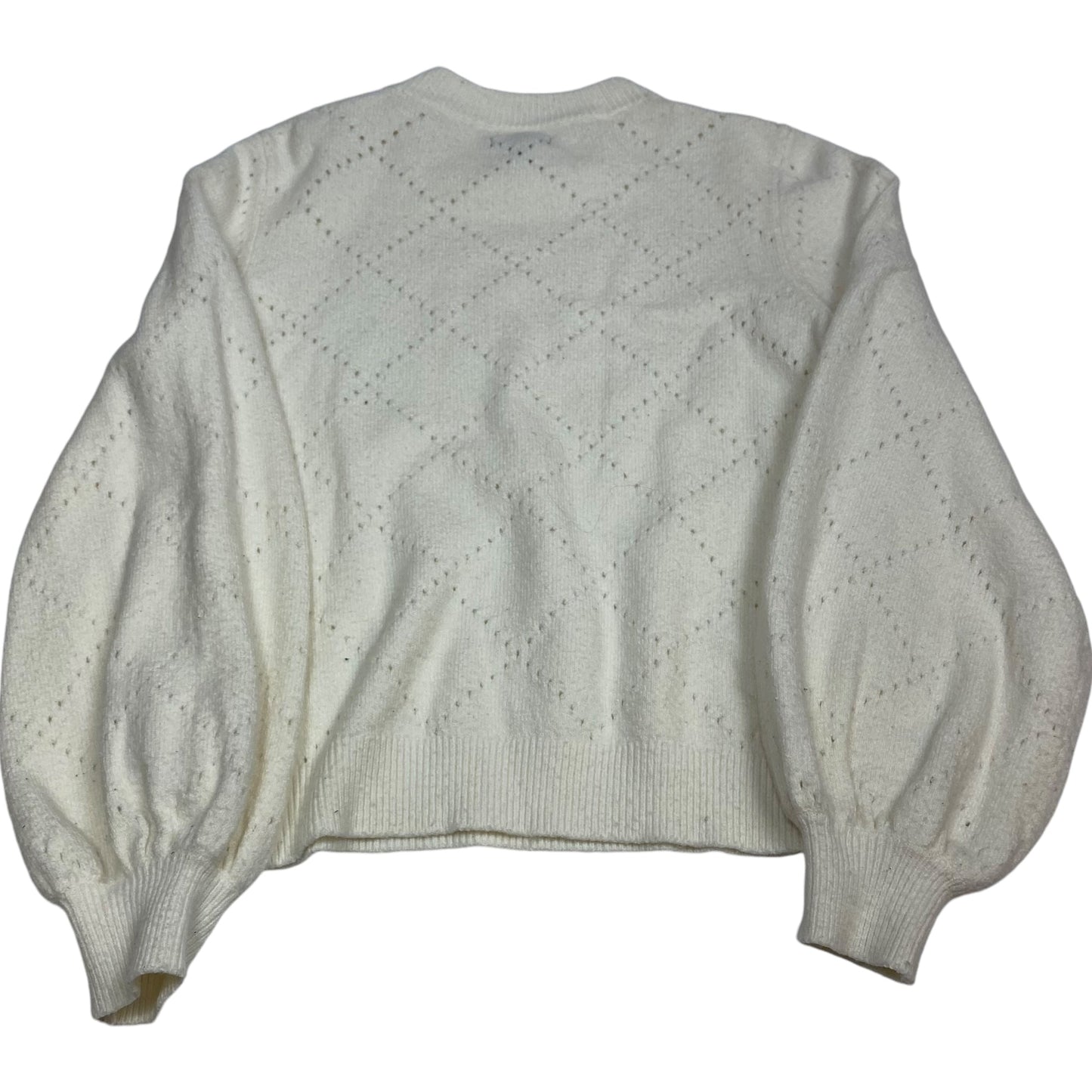 Sweater By Who What Wear In Cream, Size: S