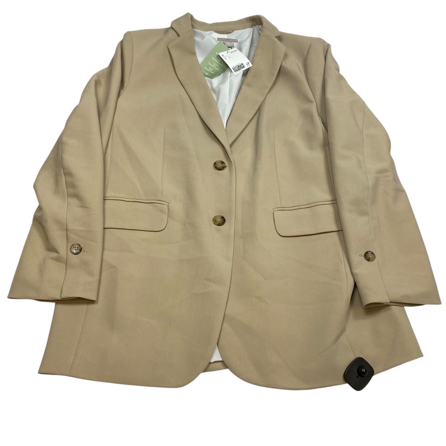 Blazer By H&m In Tan, Size: L