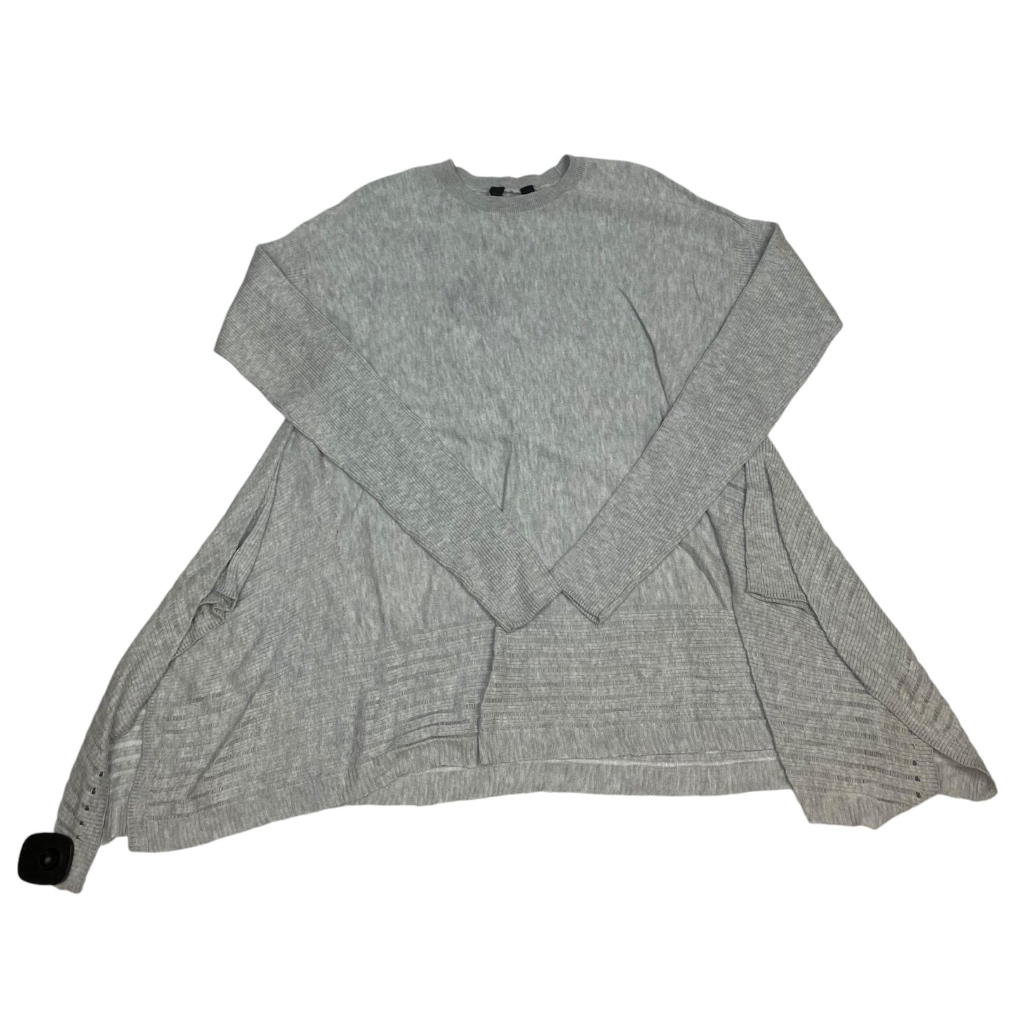 Top Long Sleeve By Simply Vera In Grey, Size: Xs