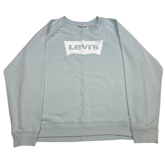 Sweatshirt Crewneck By Levis In Blue, Size: M