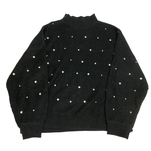 Sweater By Eloquii In Black, Size: 2x