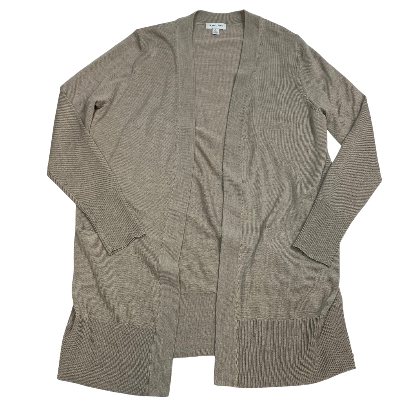 Cardigan By Nordstrom In Taupe, Size: S