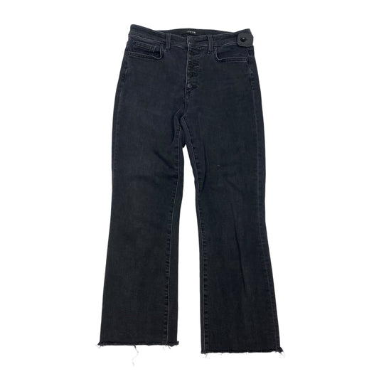 Jeans Cropped By Joes Jeans In Black Denim, Size: 4