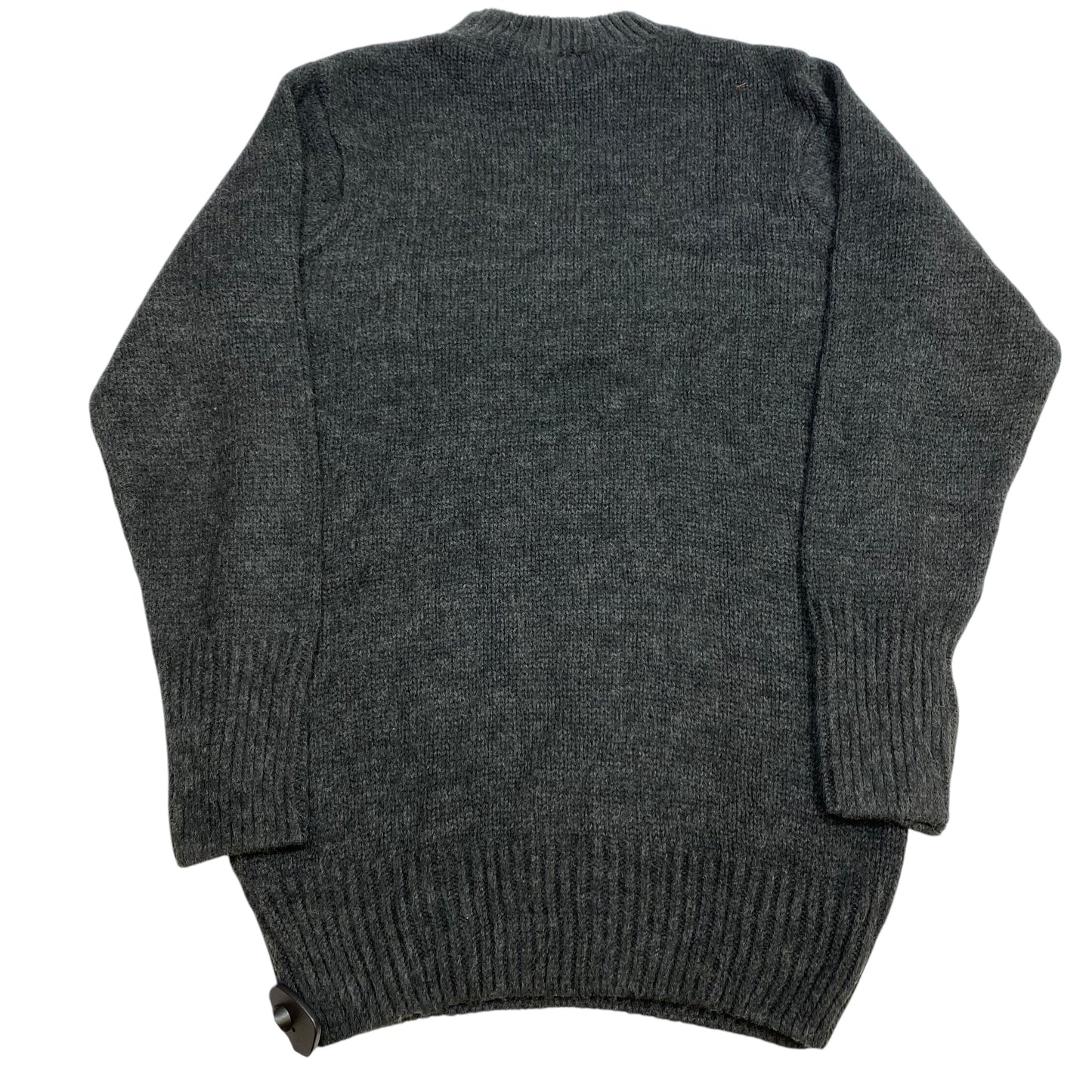 Dress Sweater By Topshop In Grey, Size: S