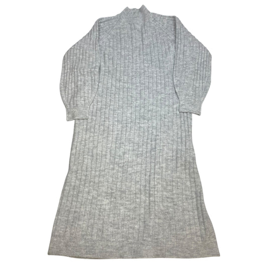 Dress Sweater By Topshop In Grey, Size: L