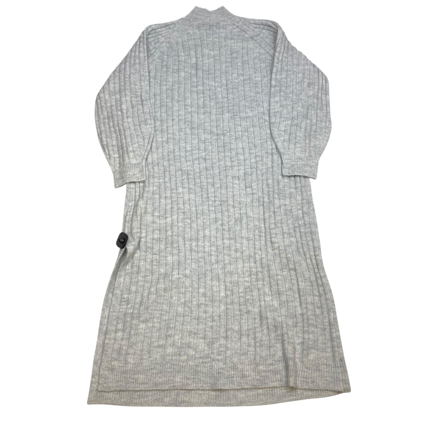 Dress Sweater By Topshop In Grey, Size: L