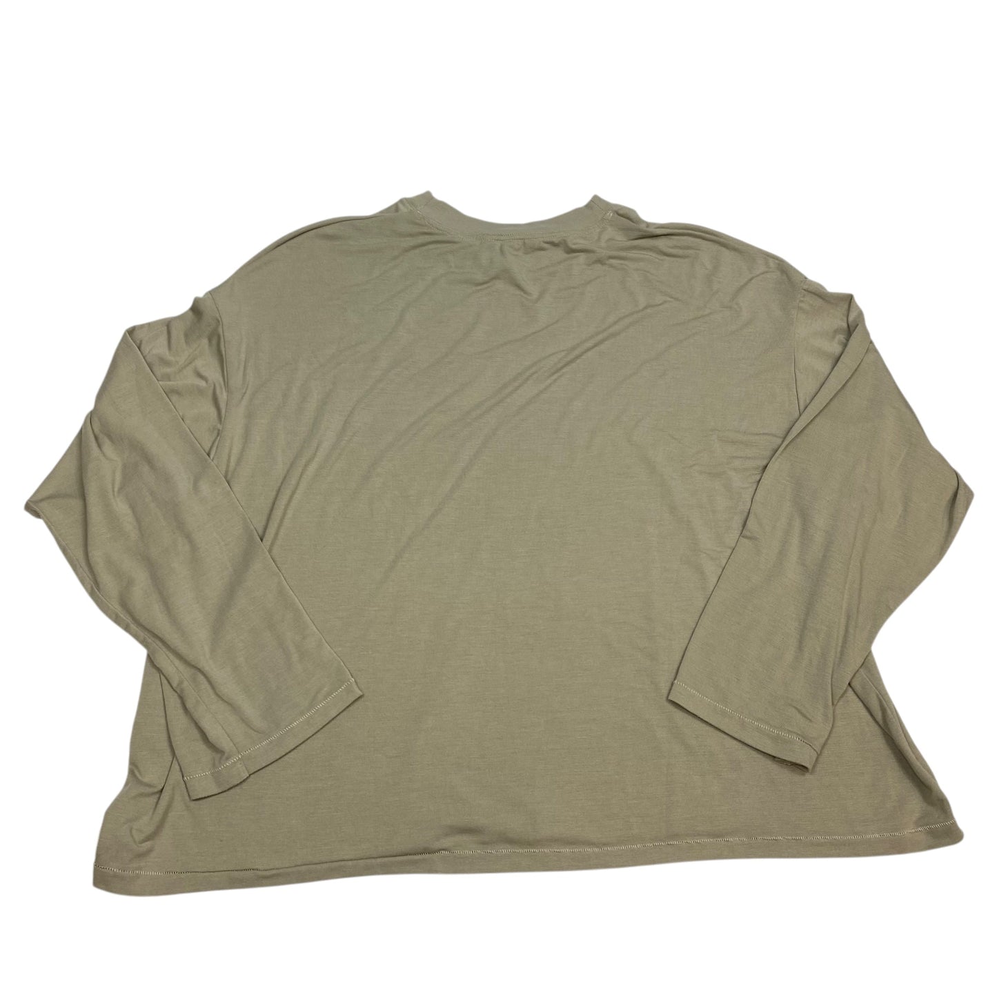 Top Long Sleeve Basic By H&m In Tan, Size: Xl