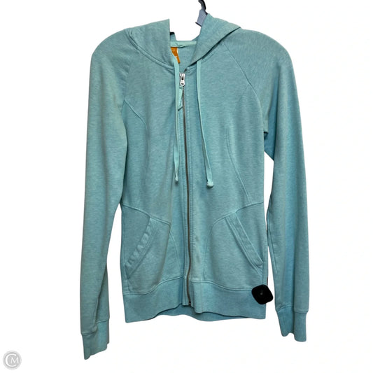 Athletic Jacket By Lucy In Blue, Size: Xs