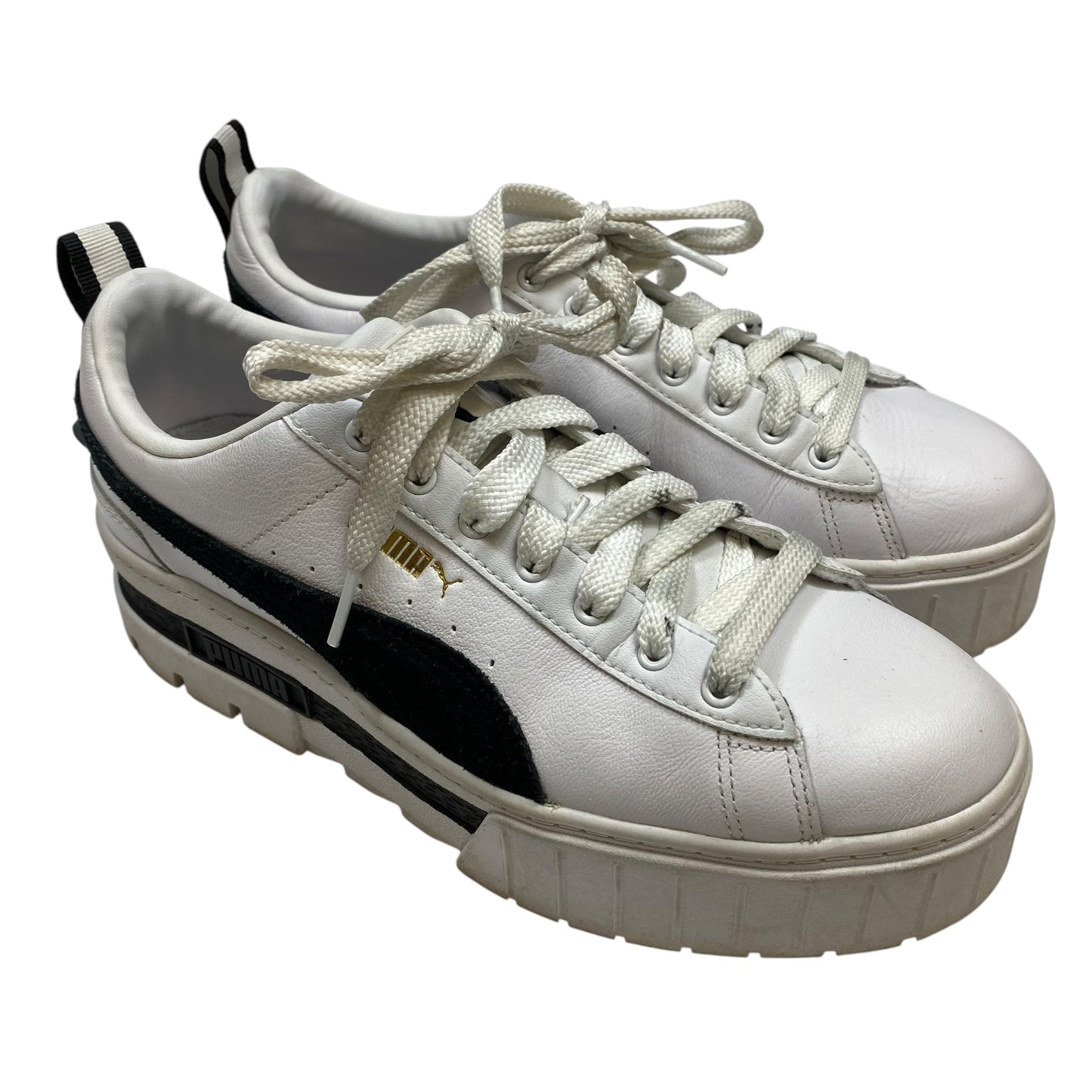 Shoes Sneakers By Puma In White, Size: 9