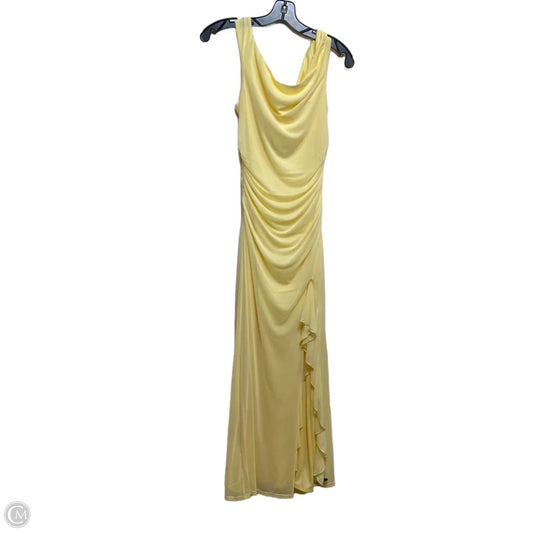 Dress Party Long By Altard State In Yellow, Size: S