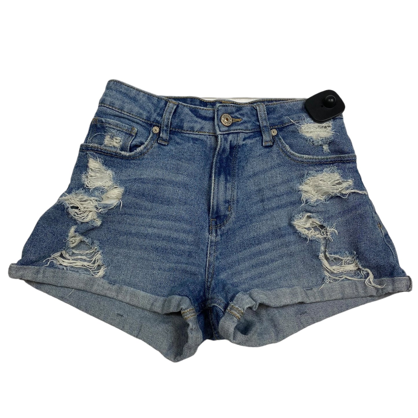 Blue Denim Shorts Rewash, Size 2