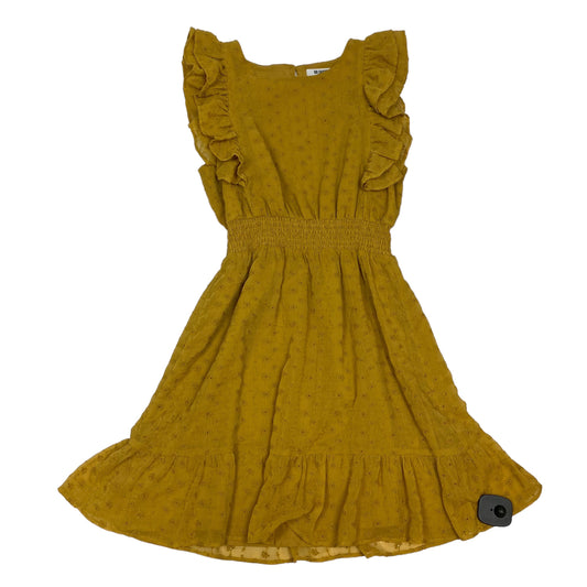 Yellow Dress Casual Short Bb Dakota, Size S