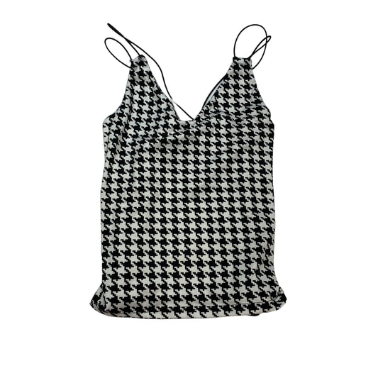 Black Top Sleeveless Gaze, Size S