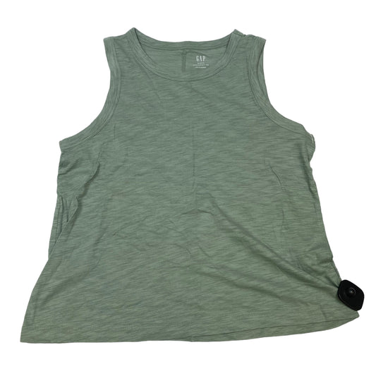 Green Top Sleeveless Gap, Size M