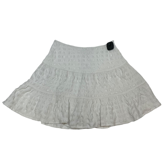 White Skirt Mini & Short Asos, Size M