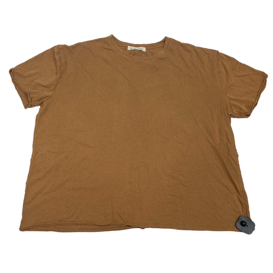 Brown Top Short Sleeve We The Free, Size S