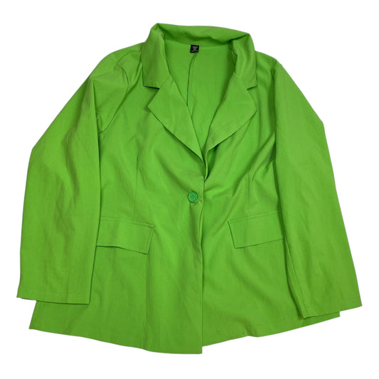 Blazer By Shein In Green, Size: 2x