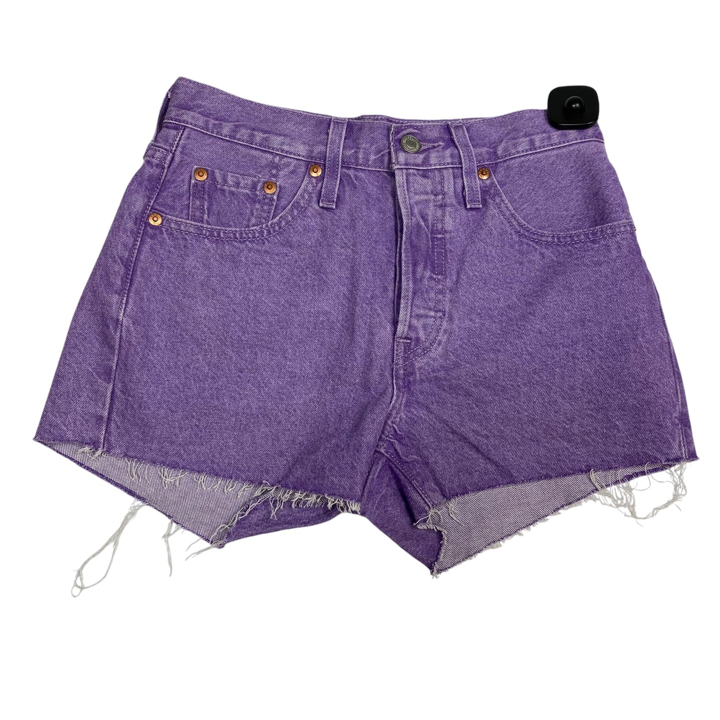 Shorts By Levis In Purple Denim, Size: 2