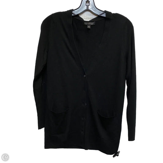 Cardigan By Banana Republic In Black, Size: Xs