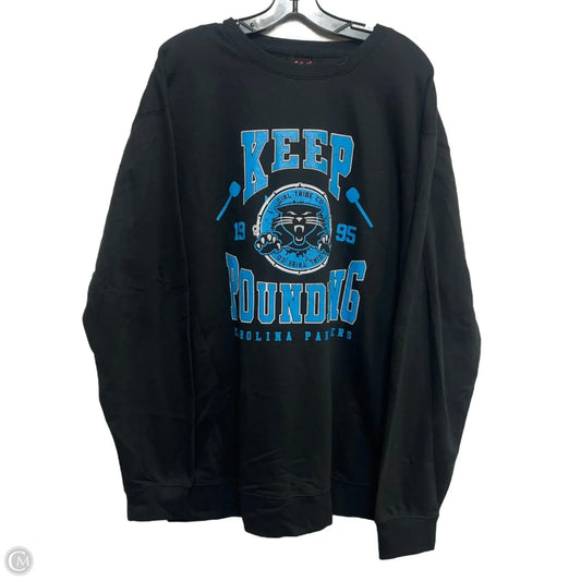 Sweatshirt Crewneck By Girl Tribe Co In Black, Size: 2x