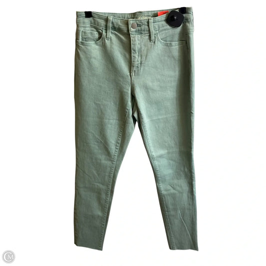 Jeans Skinny By Universal Thread In Green Denim, Size: 0